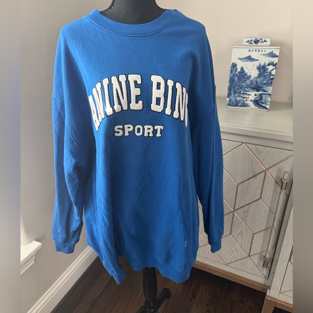 Anine Bing Sport Royal Blue Sweatshirt